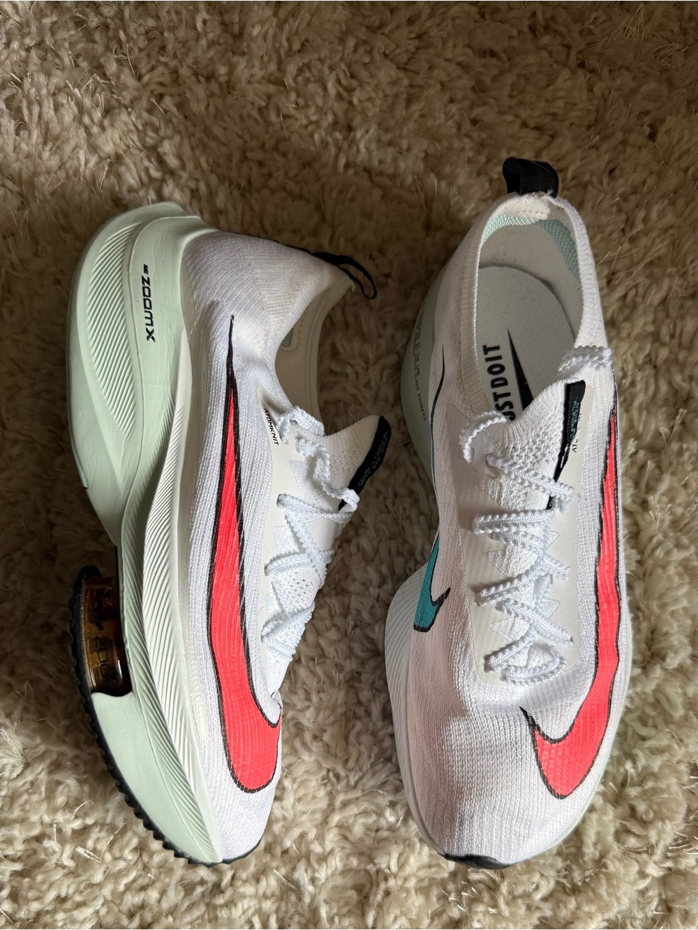 Nike Air Zoom Alphafly Next% Size 8.5 Men’s shoes.   Deadstock